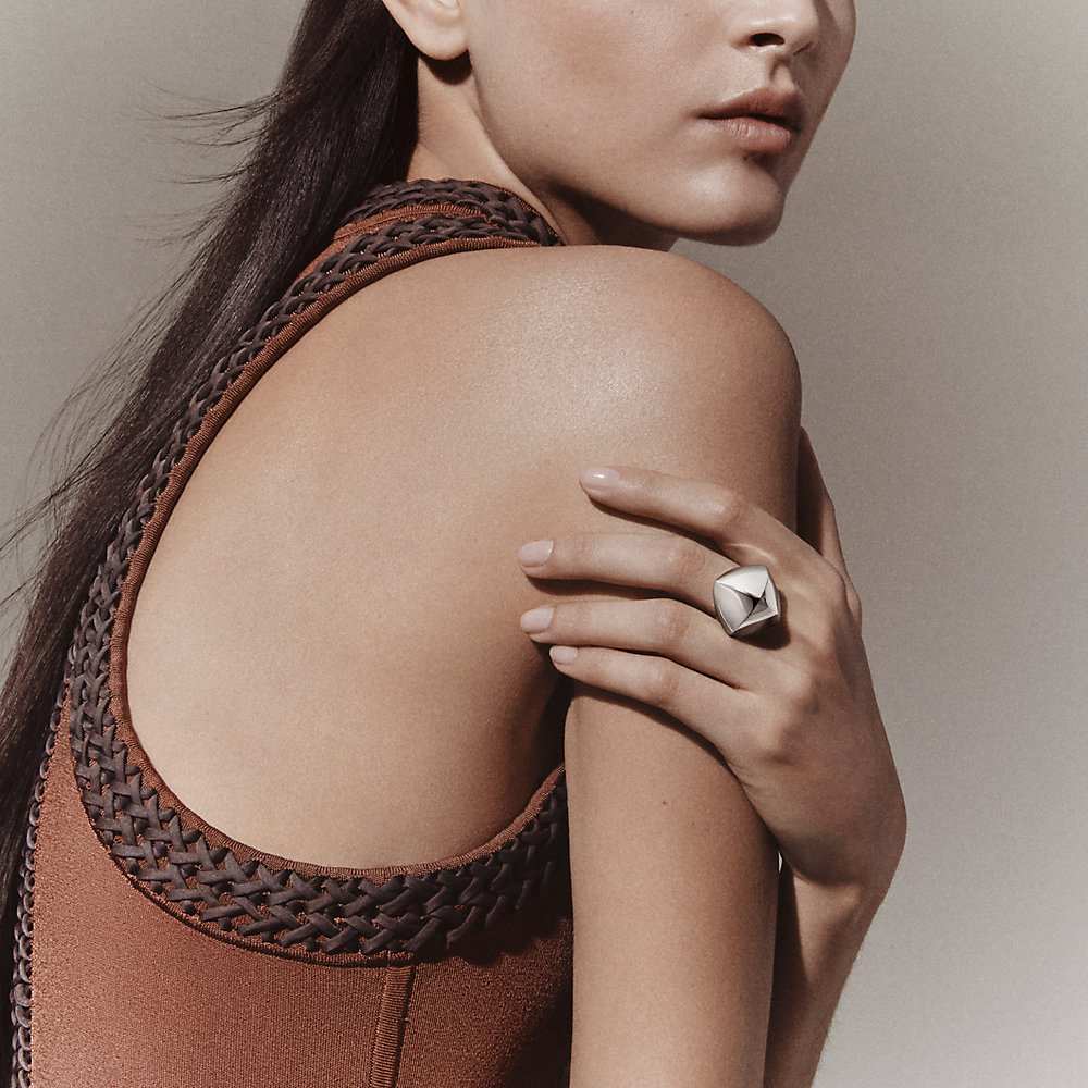 Collier de Chien Rock ring, medium model | Hermès UAE